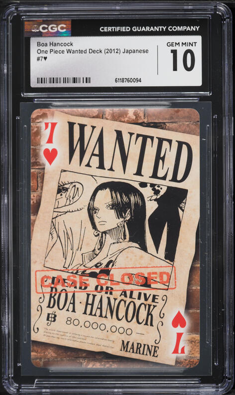 CGC GEM MINT 10 PSA10相当 ボア・ハンコック Boa Hancock PRB02-017
