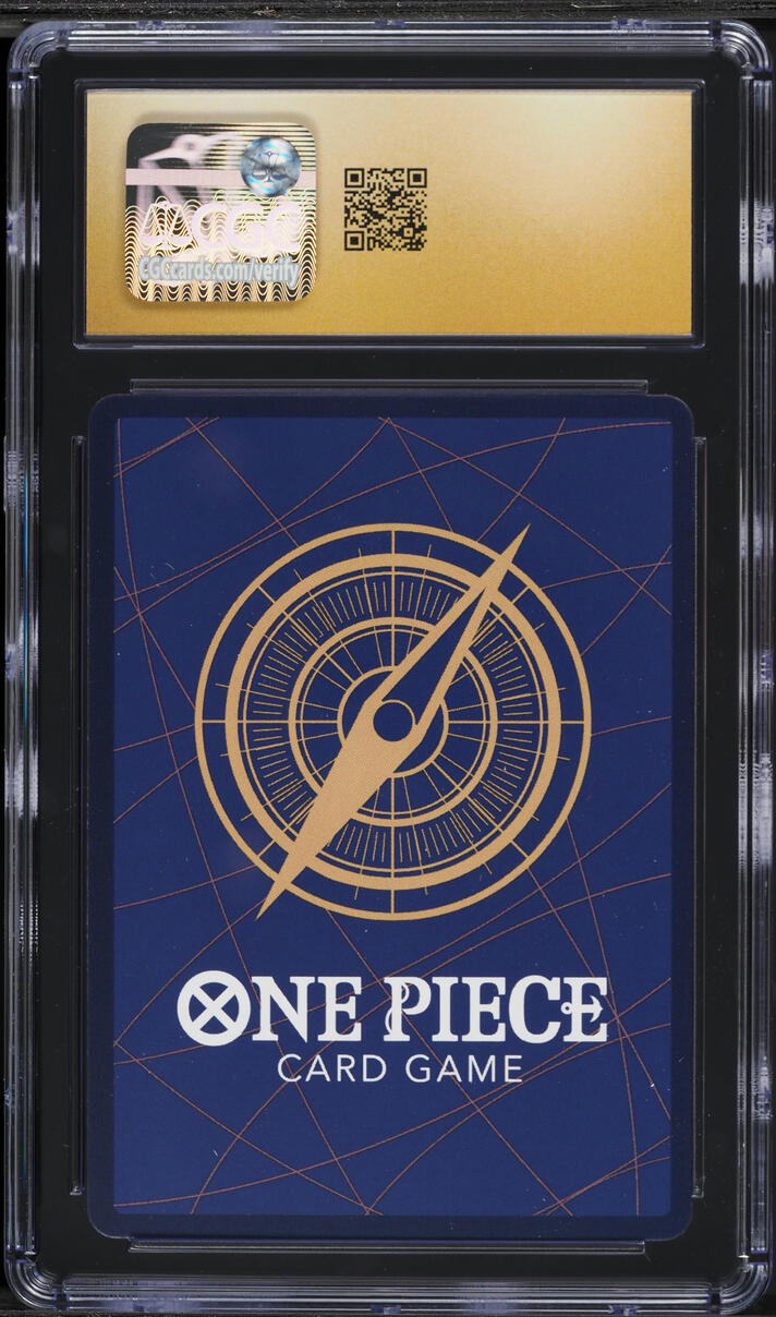 2024 One Piece Emperors In The New World Alt Art Monkey D. Luffy #OP09-119 CGC 10 PRISTINE