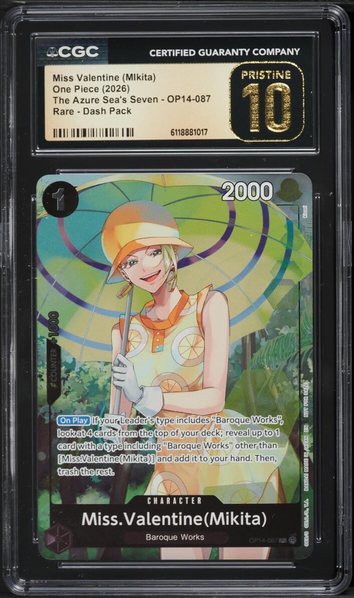 2026 One Piece The Azure Sea's Seven Dash Miss Valentine (MIkita