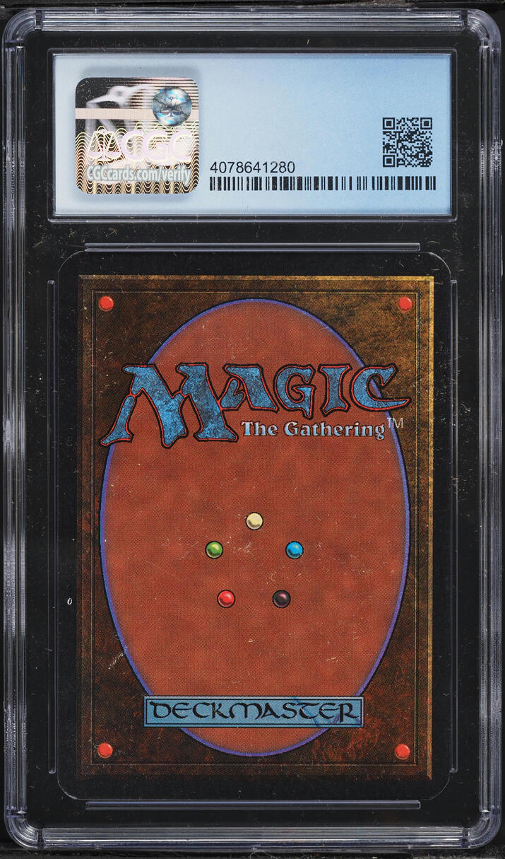1993 Magic The Gathering MTG Alpha Red Elemental Blast CGC 8 NM-MT