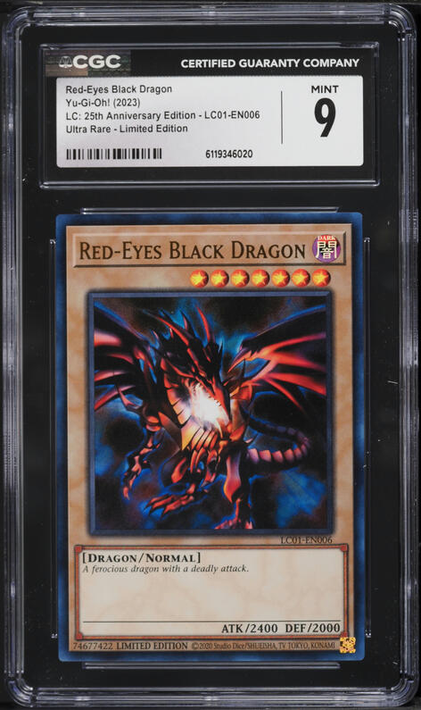 2024 Yu-Gi-Oh! Japanese QCCP Red-Eyes Black Dragon #QCCP-JP108 CGC