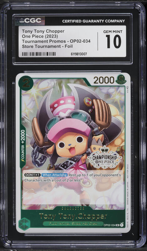 2023 One Piece Japanese Premium Film Red Alt Art Tony Chopper