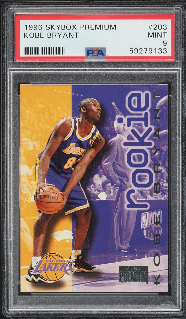 1996 Skybox Premium Kobe Bryant Rookie #203 PSA 9 | Card Ladder