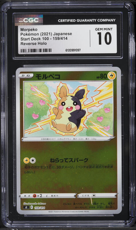 2021 Pokemon SWSH Black Star Promo Chilling Reign Holo Morpeko #116 PSA 9 MINT on Fanatics Collect 2021 Pokemon SWSH Black Star Promo Chilling Reign Holo Morpeko #116 PSA 9 MINT on Fanatics Collect