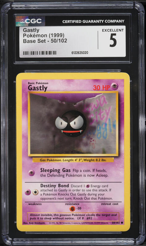 first edition gastly pokemon card Evolution Explained: From Gastly to Gengar! Base Set 1st Edition Type Gastly 1999 Pokemon TCG Base