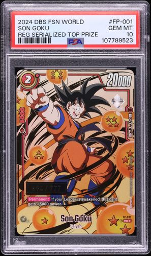 2025 Dragon Ball Super Divers Japanese Promo Cards Goku GDR #SDVP