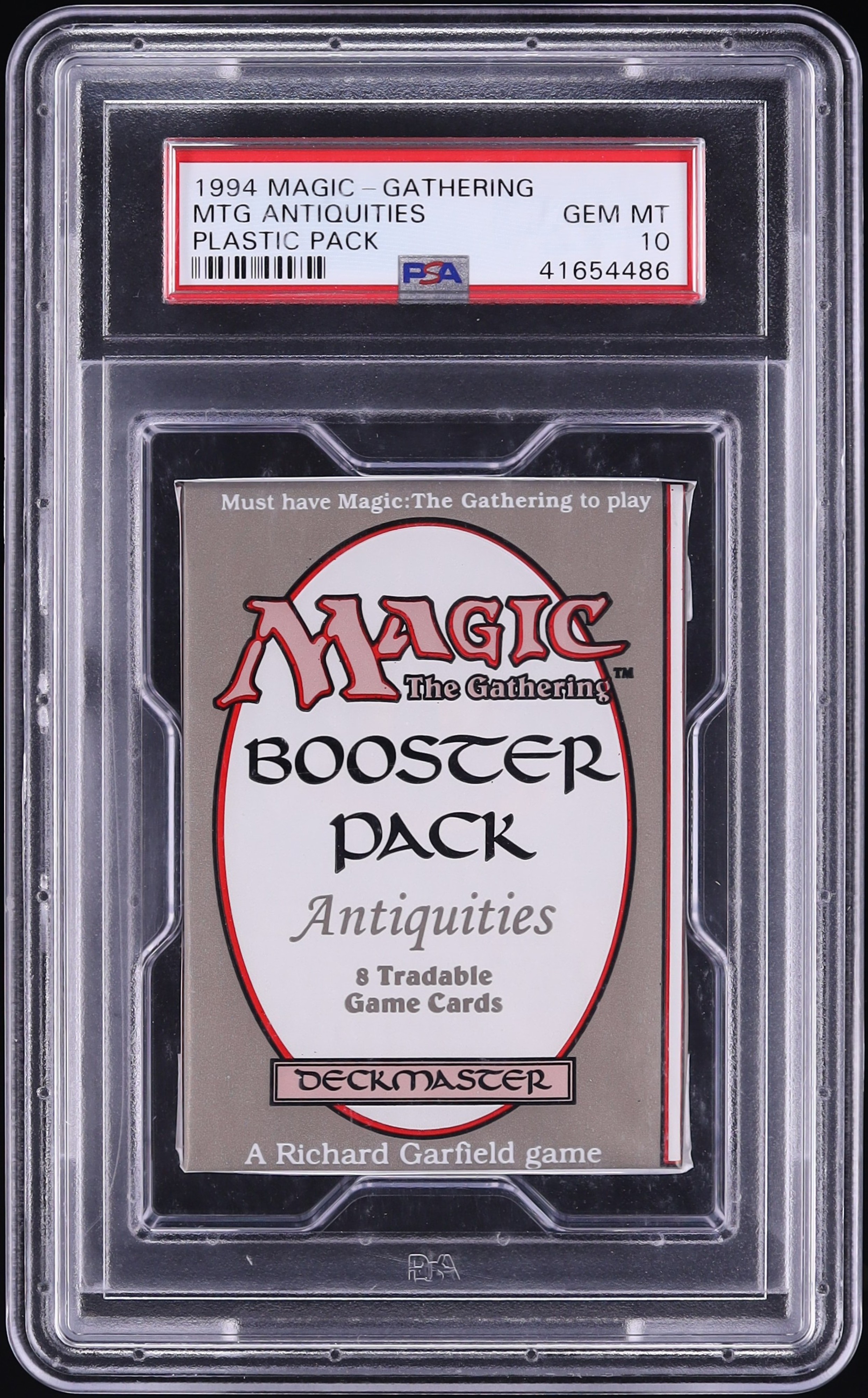 1994 Magic The Gathering MTG Antiquities Booster Pack PSA 10 GEM MINT on  Fanatics Collect