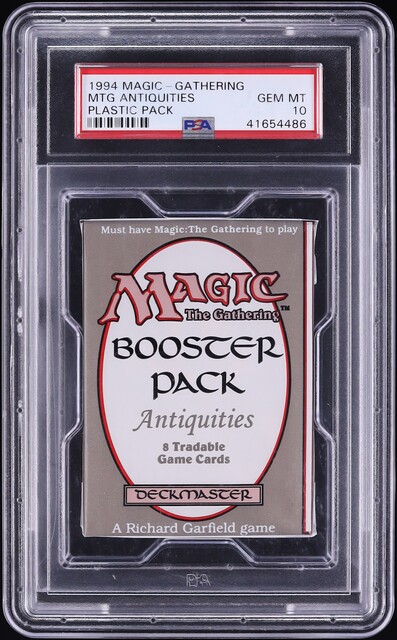 magic antiquities booster box Edge of Eternities - Play typically composed of 1 rare or mythic rare Antiquities Booster Pack PSA 8