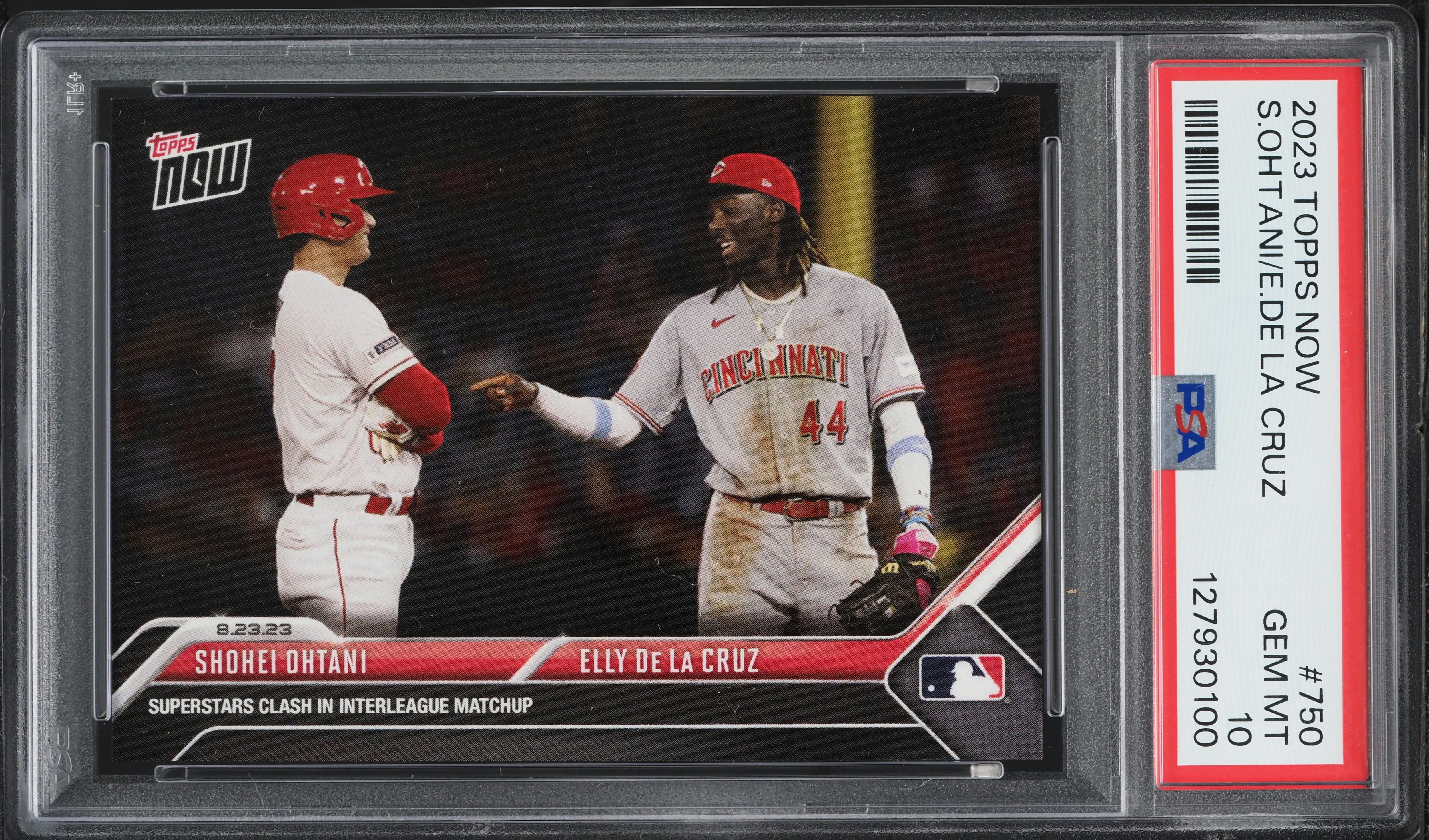 2023 Topps Now Shohei Ohtani Elly De La Cruz #750 PSA 10 GEM MINT 