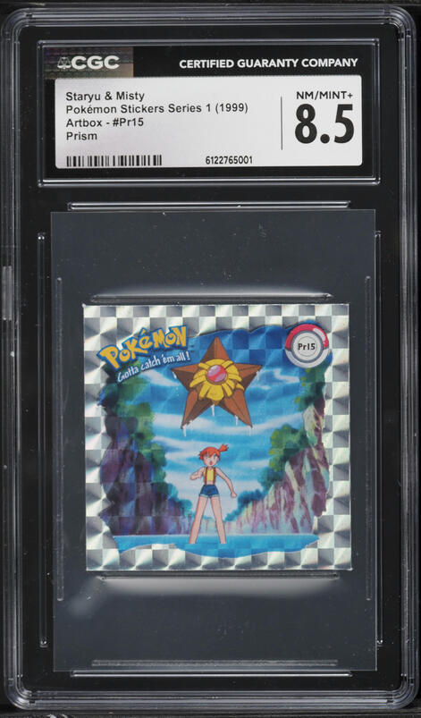 1999 Pokemon Playing Cards Anime Deck Misty And Starmie #Q CGC 9 MINT on  Fanatics Collect