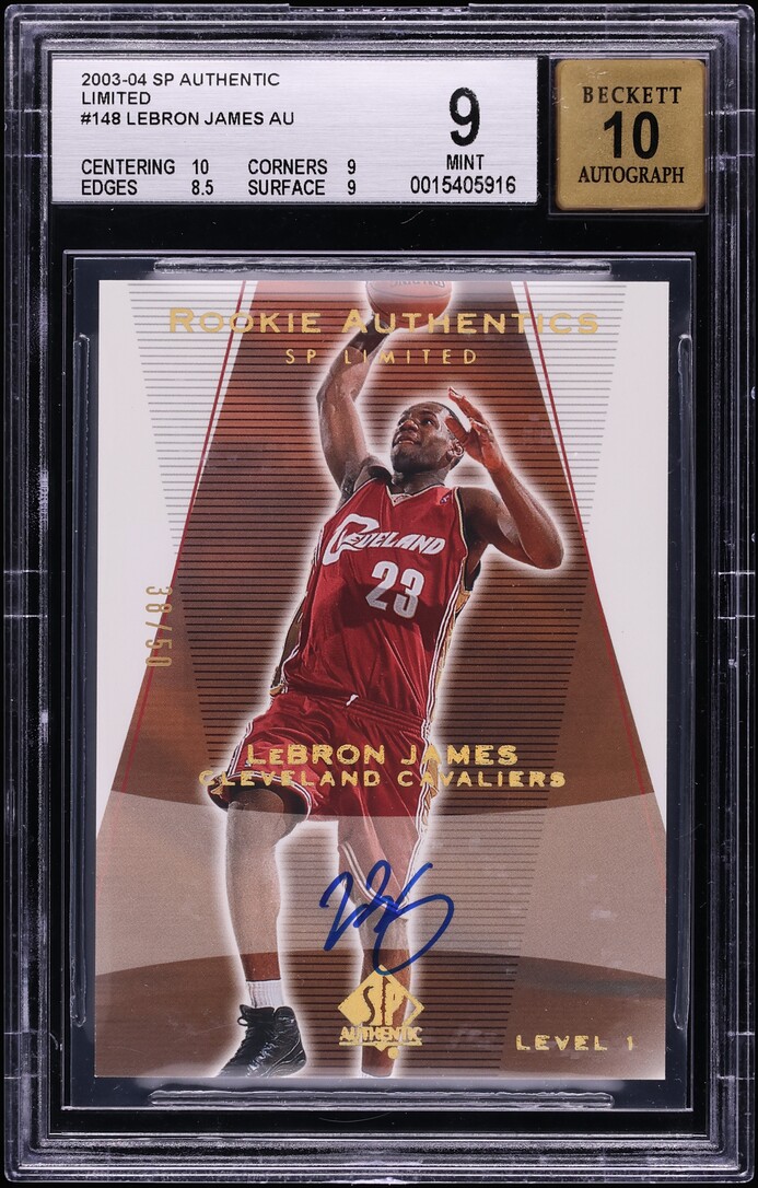 Lebron James · 2003 SP Authentic Basketball
