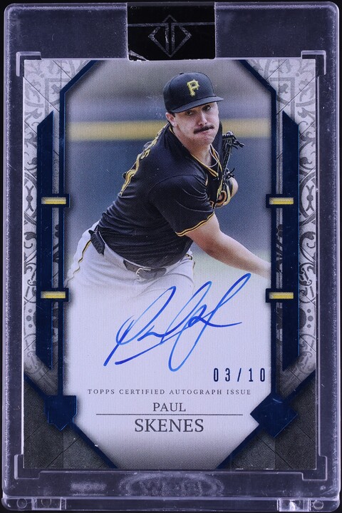 2024 Topps Transcendent Collection Showcase Blue Paul Skenes 