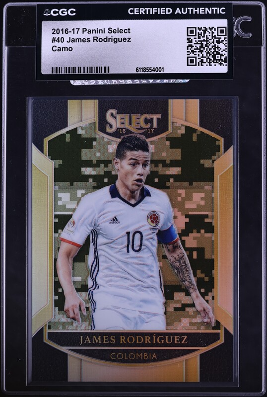 サッカー・フットサル 50枚限定！ ハメスロドリゲス カード