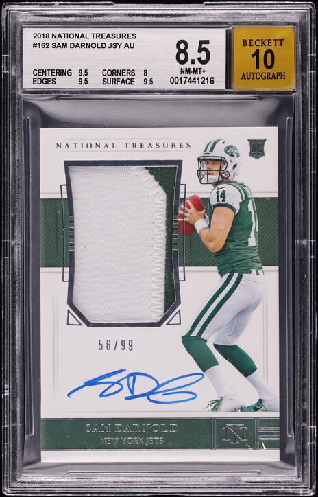 2018 National Treasures Yuta Watanabe ROOKIE PATCH AUTO /99 #150