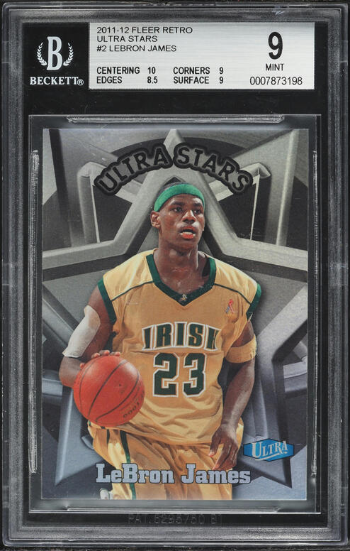 2011 SP Authentic LeBron James AUTO #2 PSA 10 GEM MINT on Fanatics