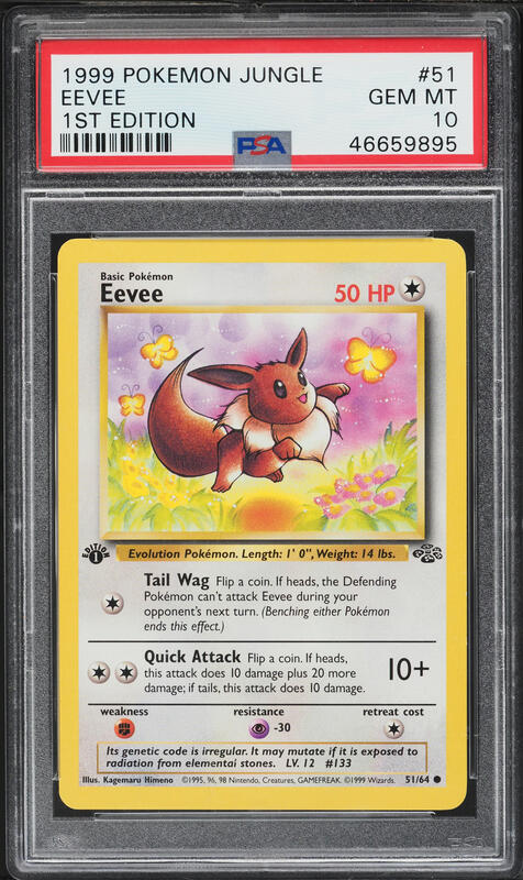1999 Pokemon Jungle 1st Edition Complete Set, ALL PSA 10 GEM MINT on Fanatics Collect 1999 Pokemon Jungle 1st Edition Complete Set, ALL PSA 10 GEM MINT on Fanatics Collect