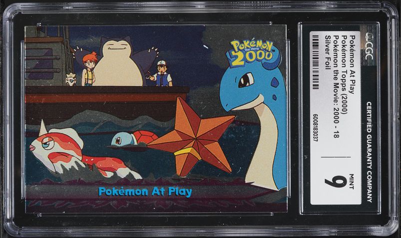 2000 Topps Pokemon The Movie First Appearance Foil Lugia #1 PSA 9 MINT on  Fanatics Collect