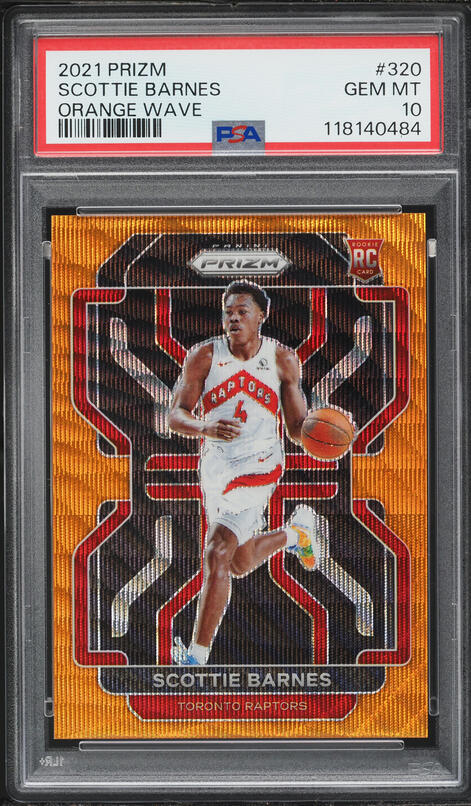 2024 Panini Prizm Black Mojo Scottie Barnes /25 #65 CGC AUTH on