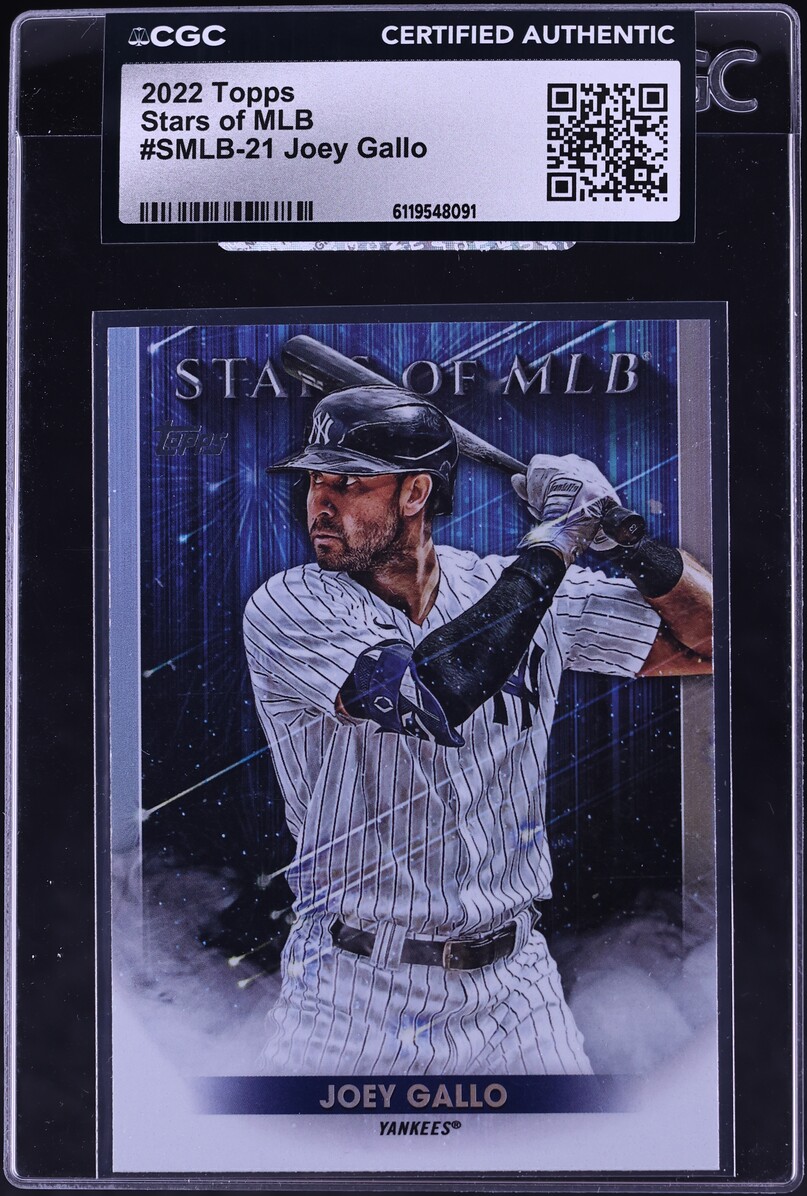 2022 Topps Stars Of MLB Joey Gallo #SMLB-21 CGC AUTH