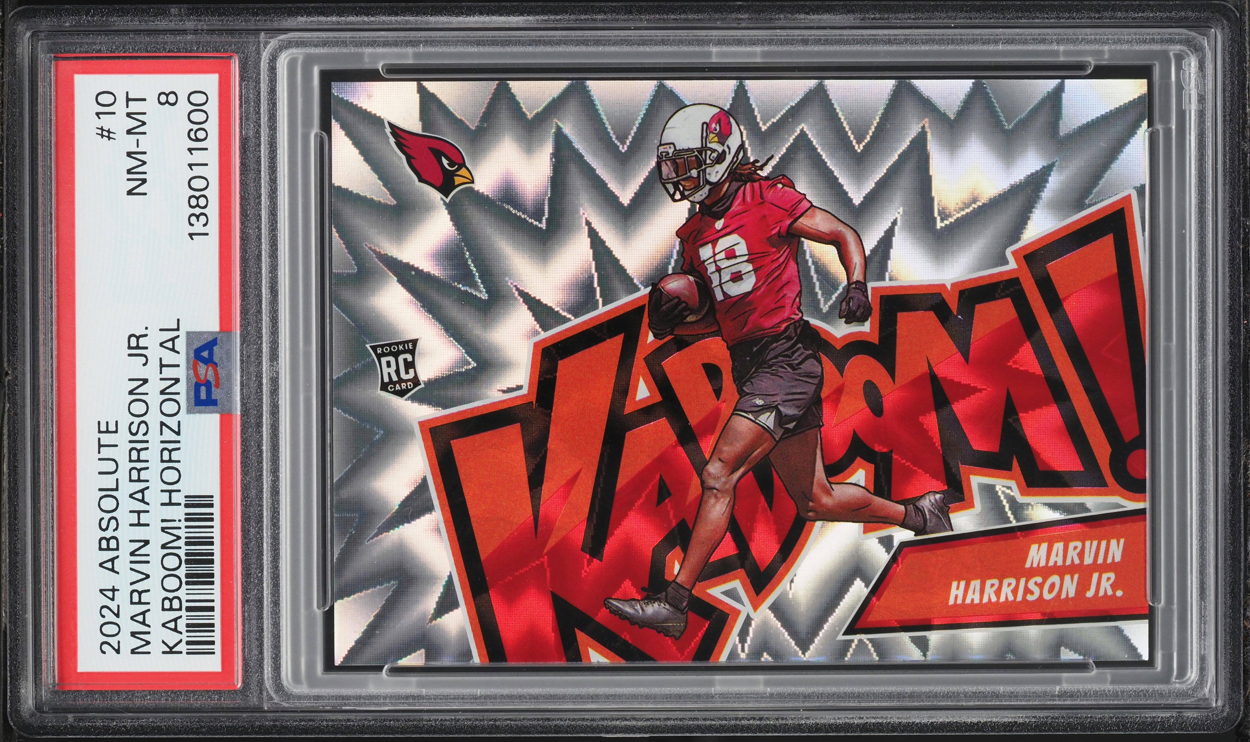 2024 Absolute Kaboom! Horizontal Marvin Harrison Jr. ROOKIE #10