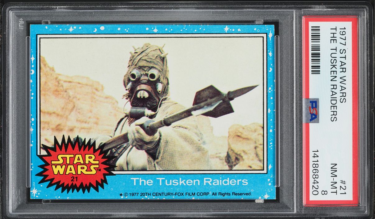 1977 Topps Star Wars The Tusken Raiders #21 PSA 8 NM-MT