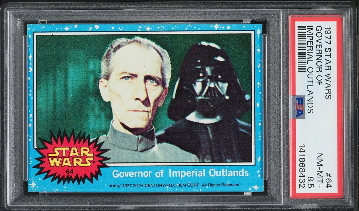 1977 Topps Star Wars Governor Of Imperial Outlands #64 PSA 8.5 NM-MT+