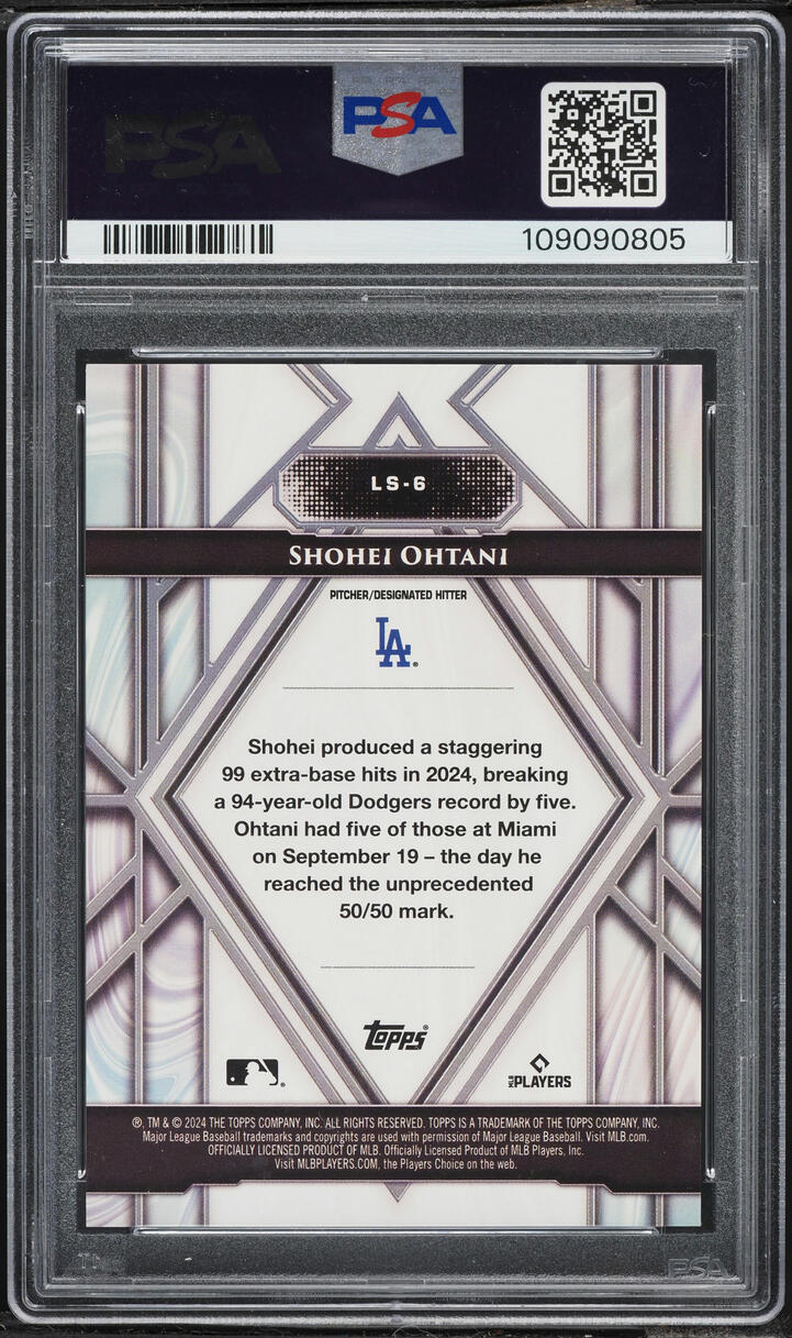 2024 Topps Diamond Icons Liquid Silver Shohei Ohtani #LS6 PSA 9 MINT