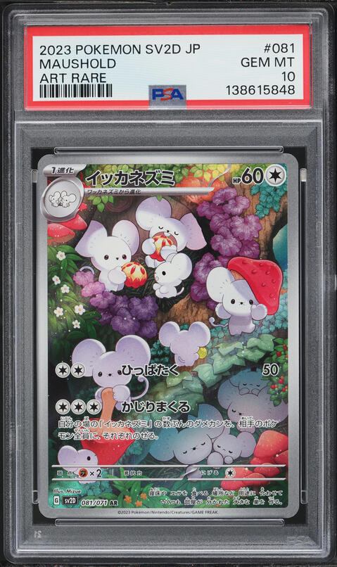 pressti prime pokemon card 2023 Pokemon 2023 Pokemon Japanese Sv2d-Clay Burst #078 Nacli Art Rare –  Aloha Card Shop main image 0