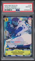 2025 One Piece Promos Illustration Box Ex Jewelry Bonney #105 PSA