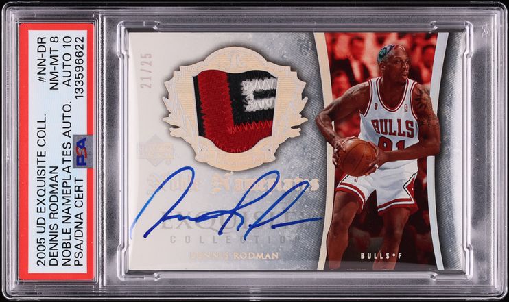 1998 Metal Universe Precious Metal Gems PMG Dennis Rodman /50 #16