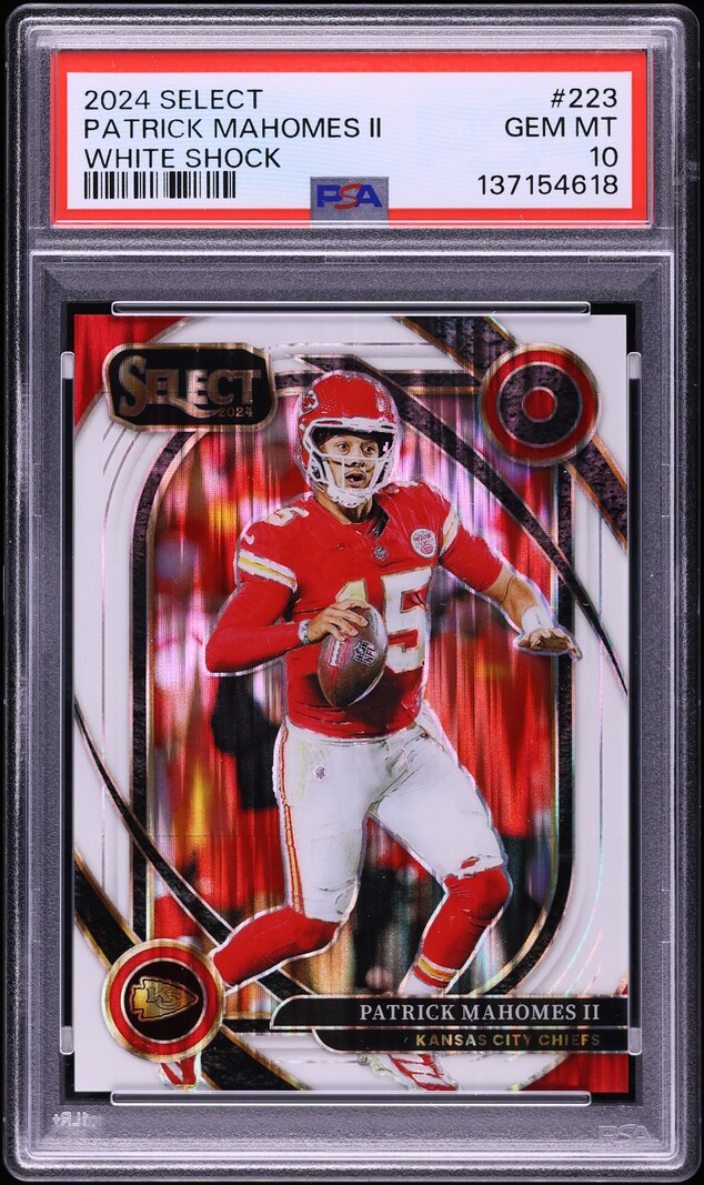 【正規品/新品タグ付】 PSG 2024-25 4th #23 BECKHAM 2024 Select Club Level White Shock Patrick Mahomes II /199 #223