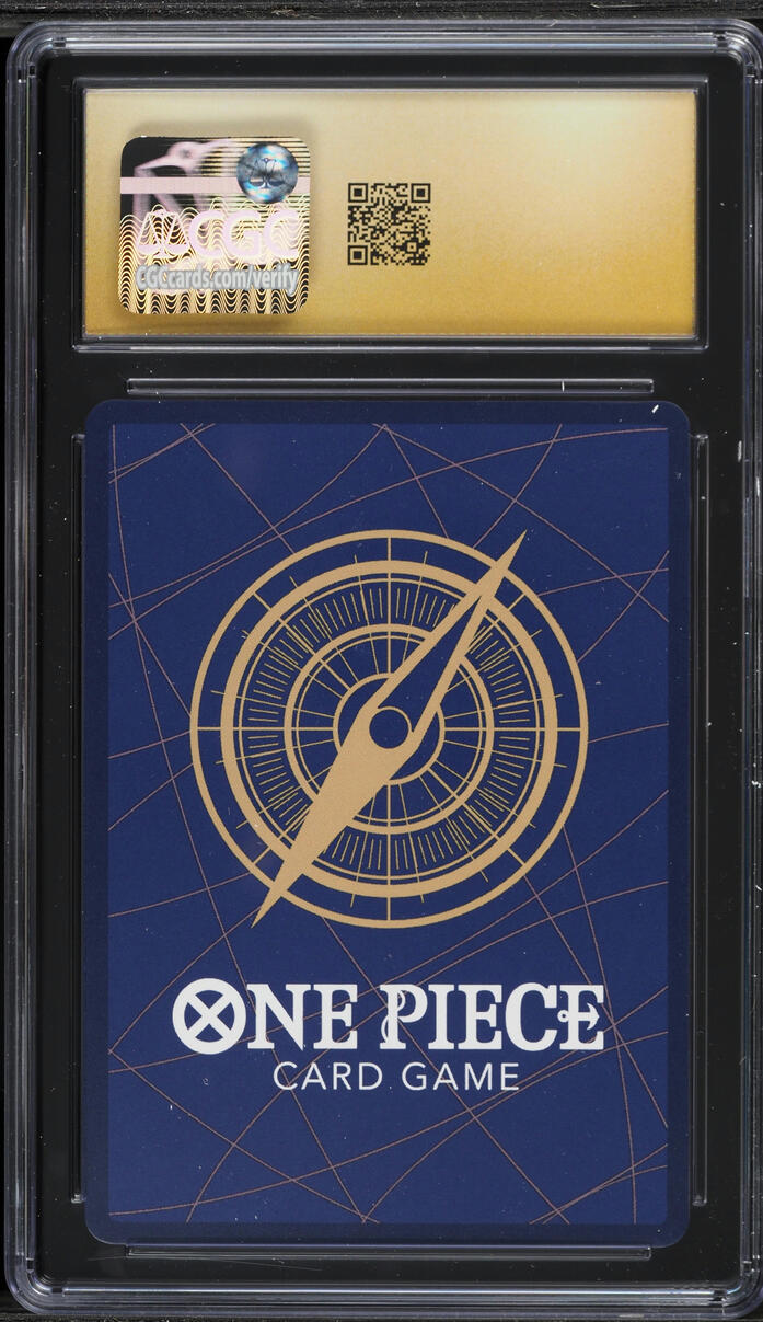 2025 One Piece Japanese Carrying On His Will SEC SP Monkey D. Luffy #OP09-119 CGC 10 PRISTINE