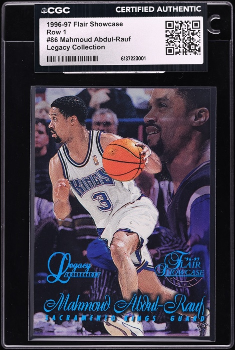 1996 Flair Showcase Legacy Collection Row 1 Kevin Garnett /150 #21 