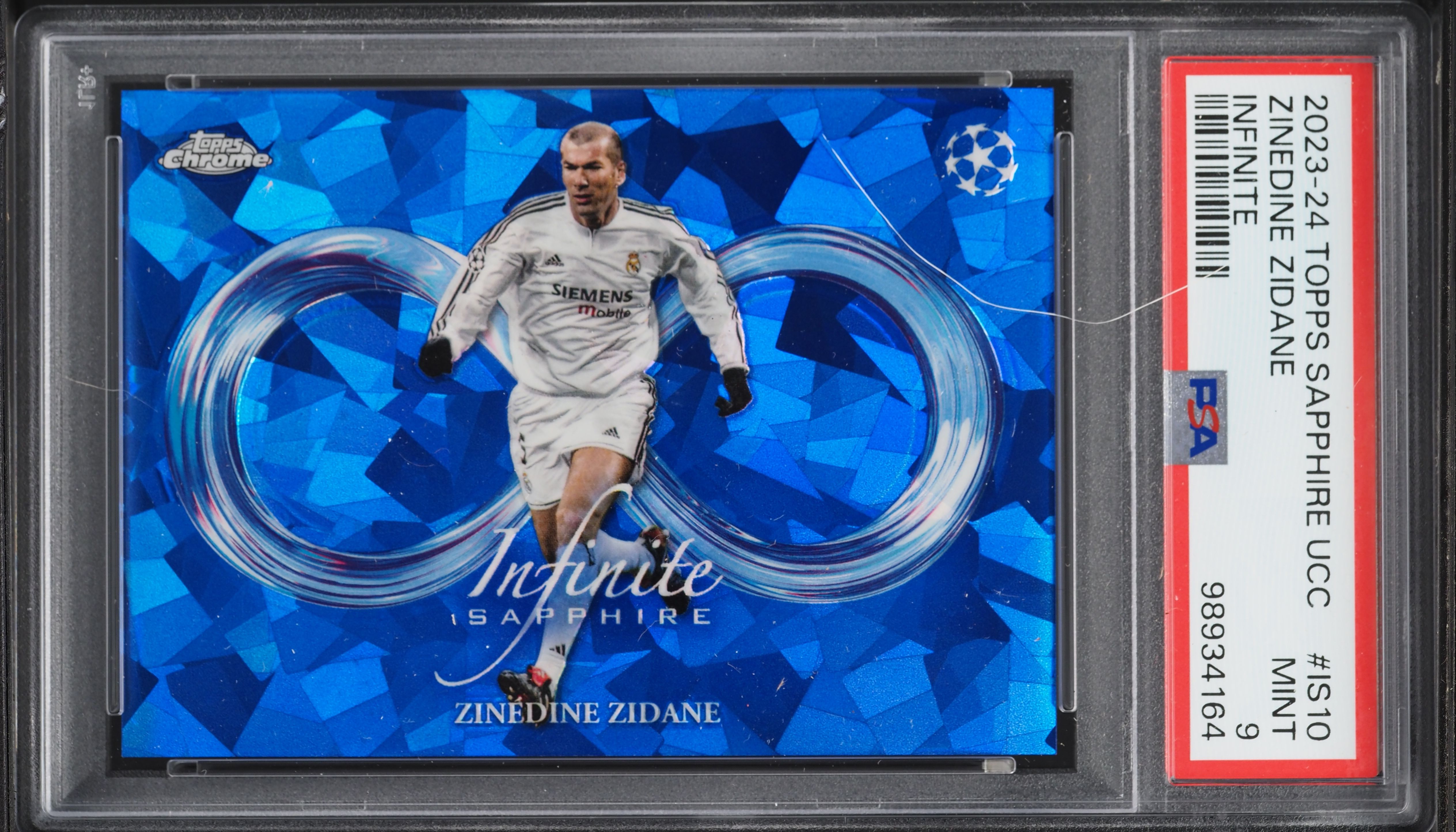2023 Topps Chrome Sapphire UEFA Club Competitions Infinite