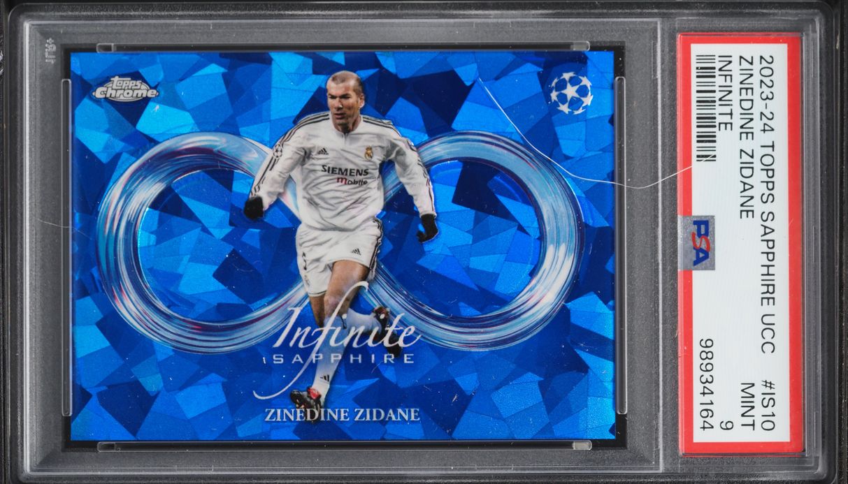 2023 Topps Chrome Sapphire UEFA Club Competitions Infinite
