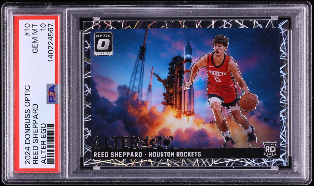 2024 Donruss Optic Alter Ego Reed Sheppard ROOKIE #10 PSA 10 GEM MINT