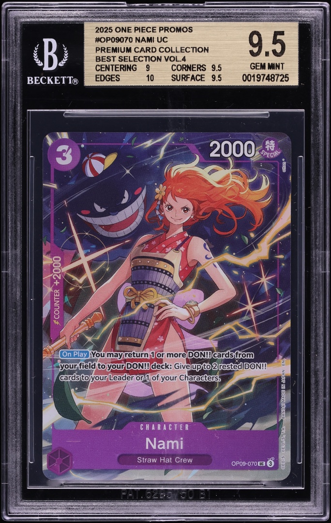 2025 One Piece Promo Premium Collection Best Selection Volume 4