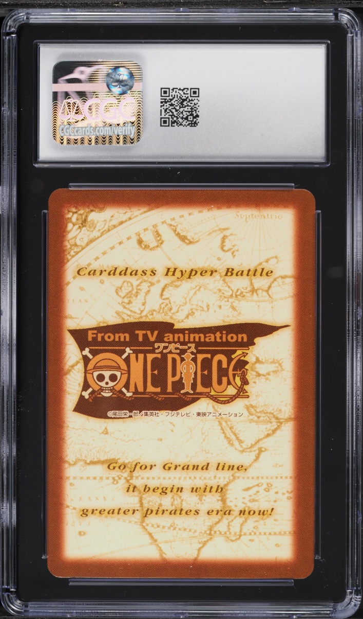 2001 One Piece Japanese Carddass Hyper Battle Grand Line Compilation 3 Nami #S122 CGC 10 GEM