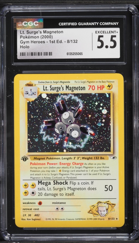 2000 Pokemon Base Set 2 Holo Magneton #9 PSA 10 GEM MINT on Fanatics Collect