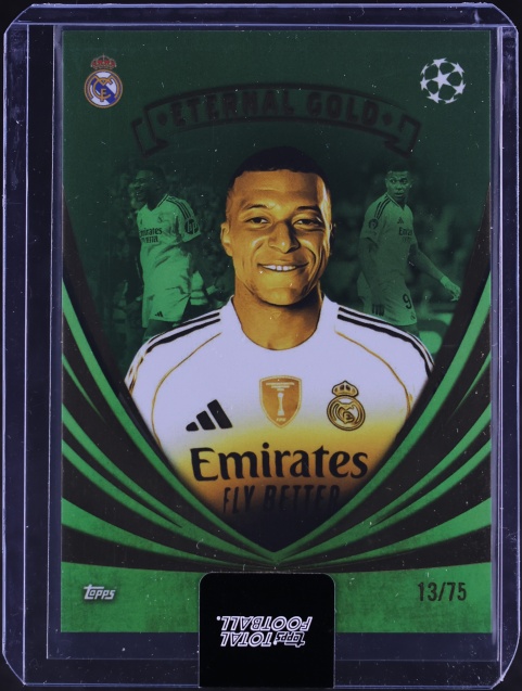2024 Topps Total Football Eternal Gold Green Ronaldinho /75 #EG7