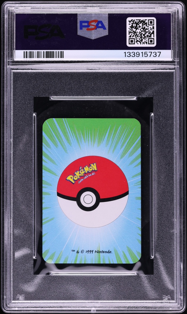1999 Pokemon Bicycle Mini Playing Cards Green Deck 10 Of Diamonds Zapdos PSA 10 GEM MINT