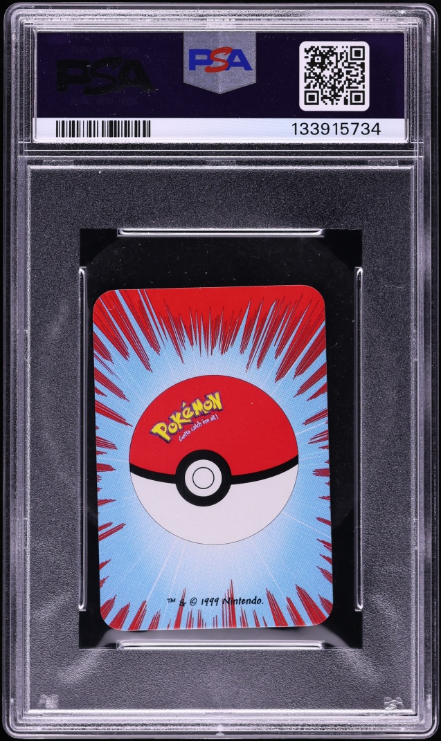 1999 Pokemon Bicycle Mini Playing Cards Red Deck King Of Clubs Moltres PSA 10 GEM MINT