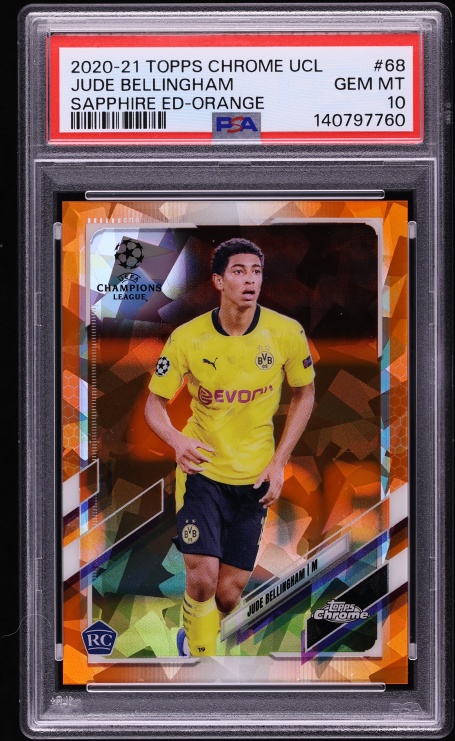 2020 Topps Inception UEFA Champions League Emerging Stars Red