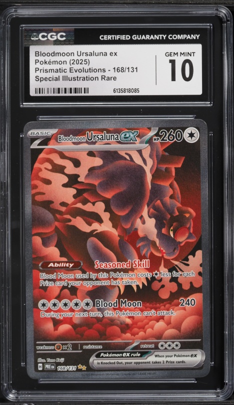 bloodmoon ursaluna ex pokemon card Pokemon TCG: Bloodmoon Ursaluna ex Box main image 1