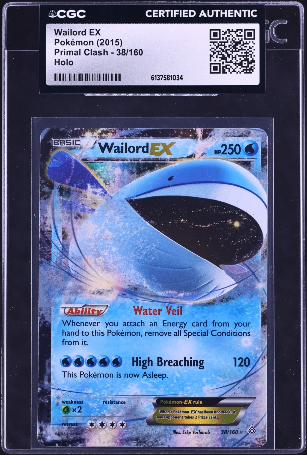 pokemon card wailord ex TCG - Legend Maker Holographic 14/92 Pokmon Hit Points200 HP Form Wailord ex Pokemon | Mercari