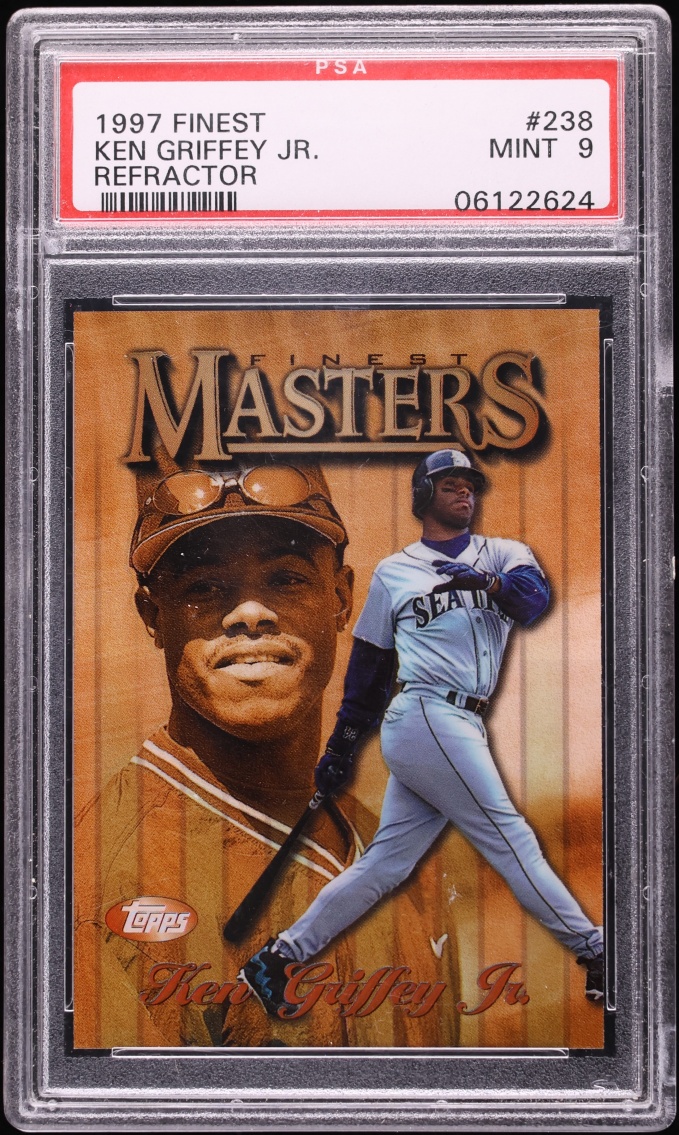 1997 Finest Refractor Ken Griffey Jr. #238 PSA 9 MINT on Fanatics