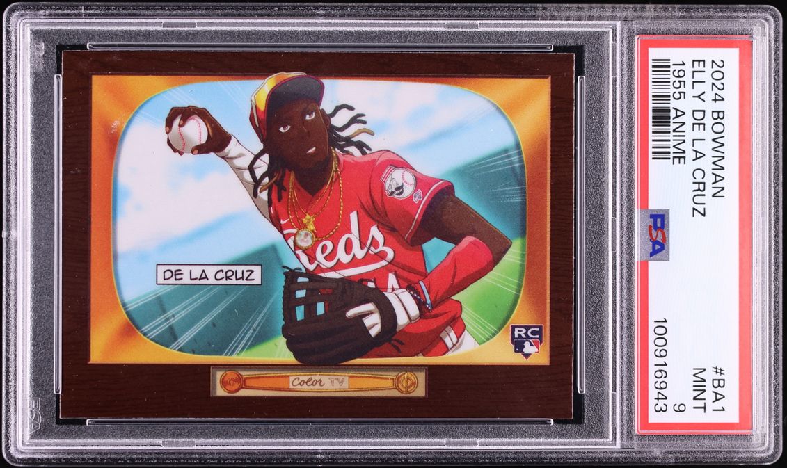 2024 Bowman '55 Anime Elly De La Cruz ROOKIE #BA-1 PSA 9 MINT