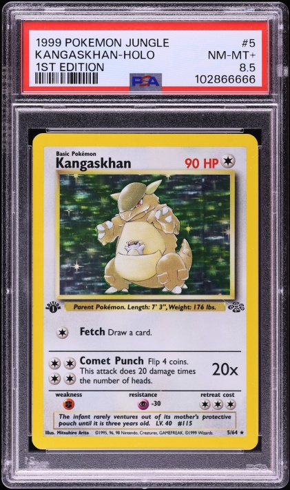 kangaskhan pokemon card price Kangaskhan - 21/64 Non-Holo Rare