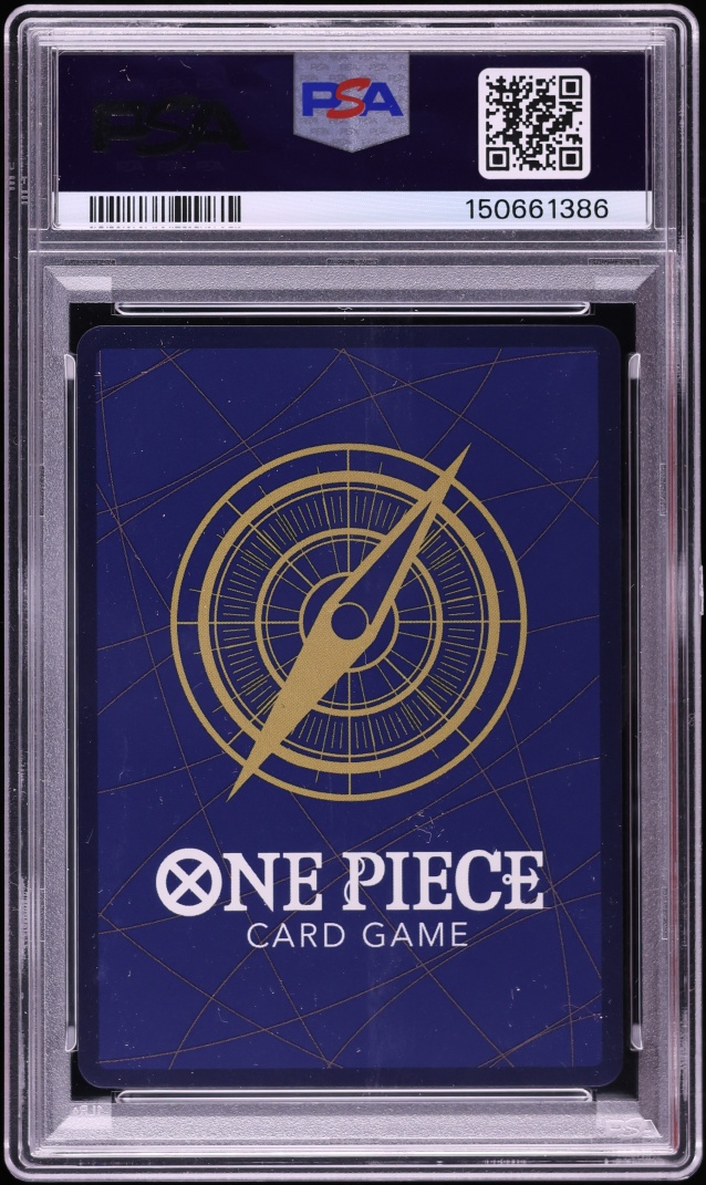 2024 One Piece Emperors In The New World SR Manga Art Shanks #OP09-004 PSA 10 GEM MINT