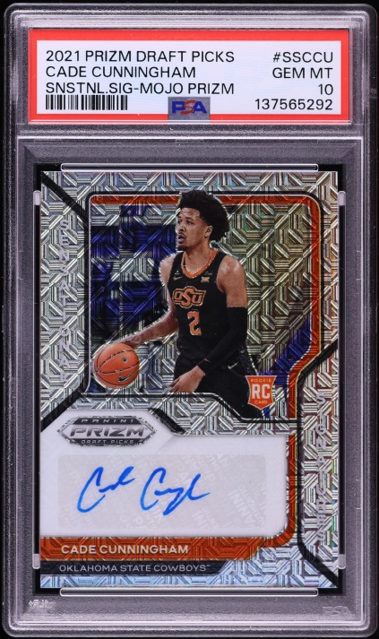 PSA9】999シリケイド・カニングハム ルーキーカード 2021 Elite 【公式 